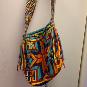 Super cool handmade Colombian handbag.